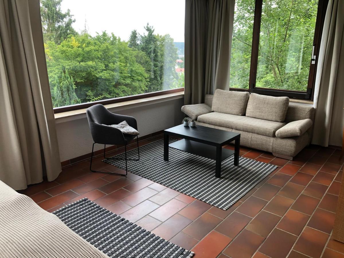 Hotel Haus Am Wald Eltmann Esterno foto