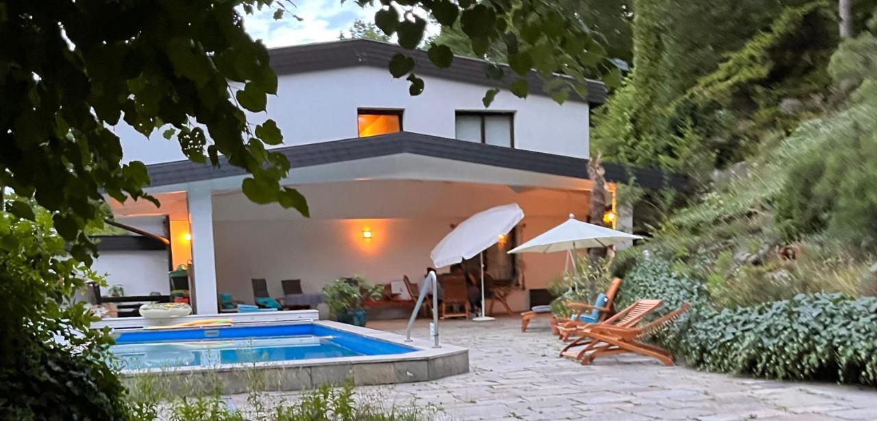 Hotel Haus Am Wald Eltmann Esterno foto