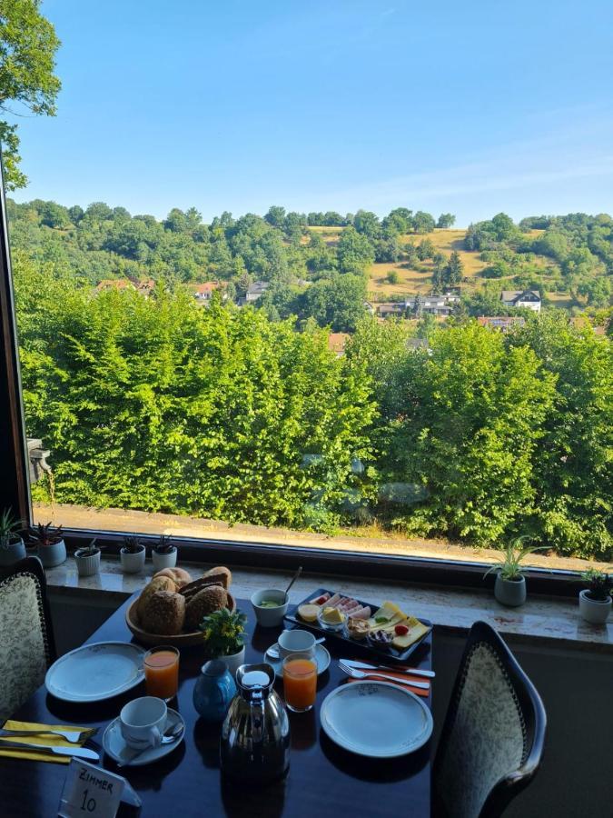 Hotel Haus Am Wald Eltmann Esterno foto