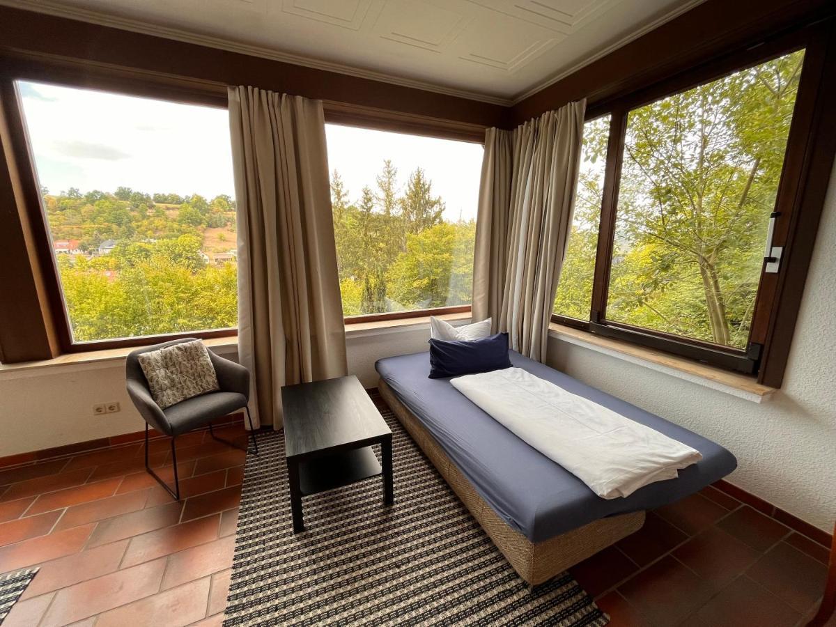 Hotel Haus Am Wald Eltmann Esterno foto